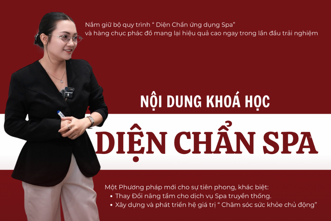 khóa học diện chẩn spa