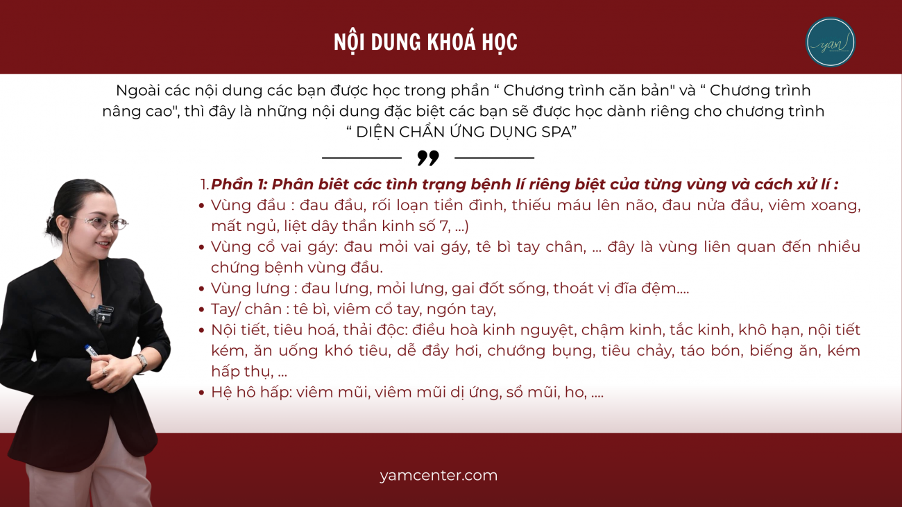 Diện Chẩn Spa YAM Center