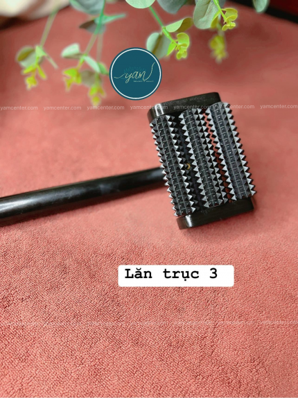 Cây Lăn Ba Trục Cán Dài Diện Chẩn